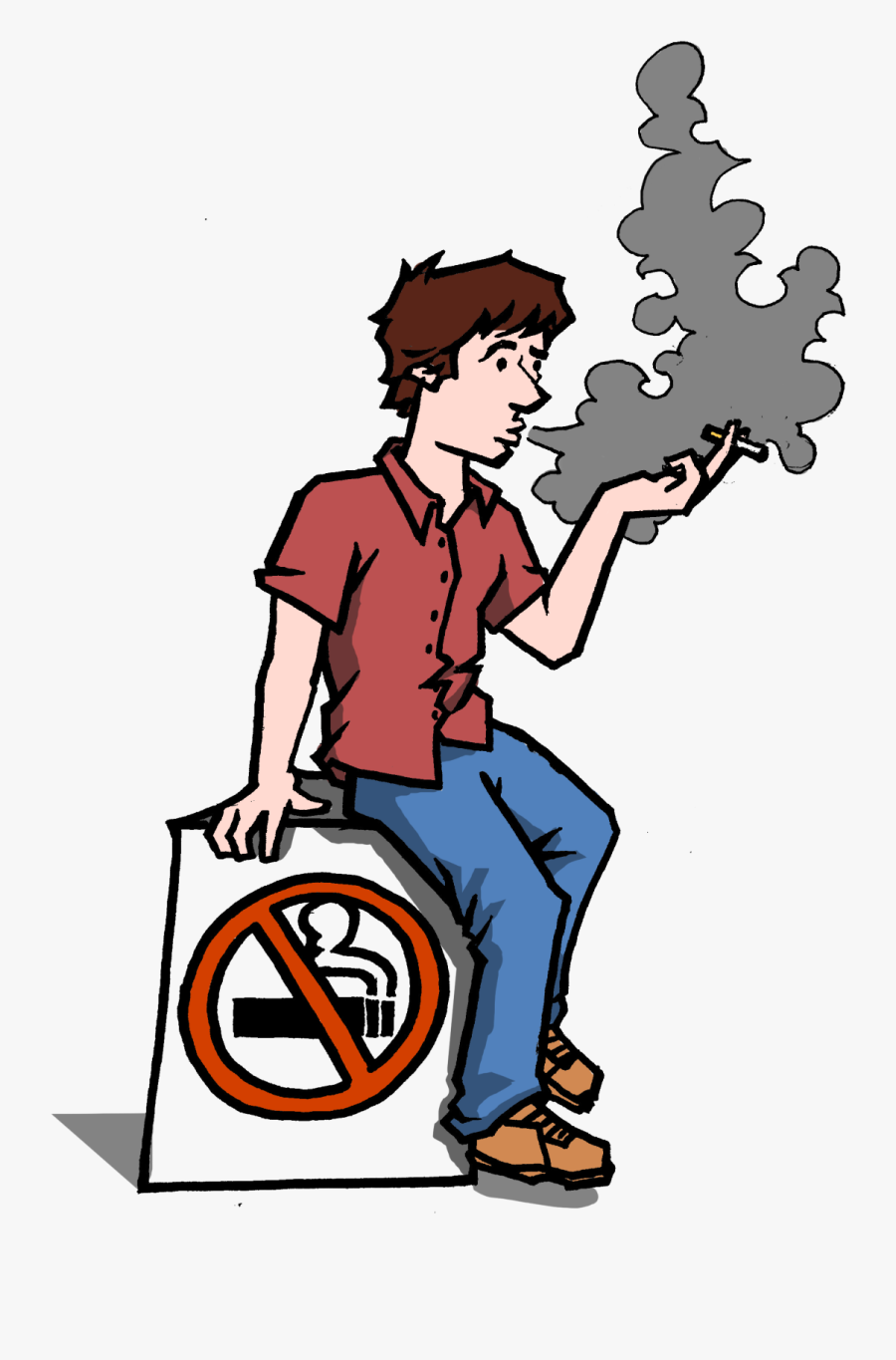 Nau Tobacco Free Campus Policy - Cartoon, Transparent Clipart