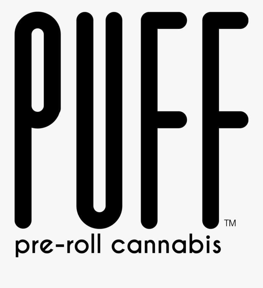 Puff Cannabis Logo, Transparent Clipart