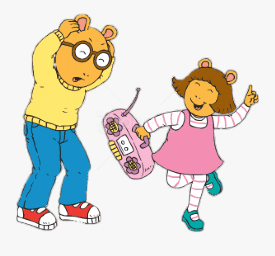 Annoying Sister Clipart - Arthur Covering His Ears, Transparent Clipart
