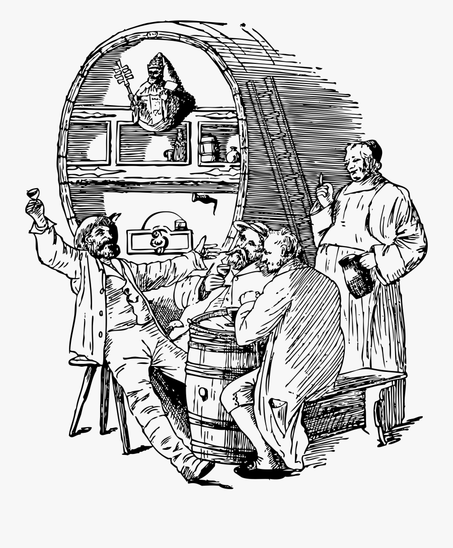 Drinking From The Cask Clip Arts - Barril Png Vector, Transparent Clipart