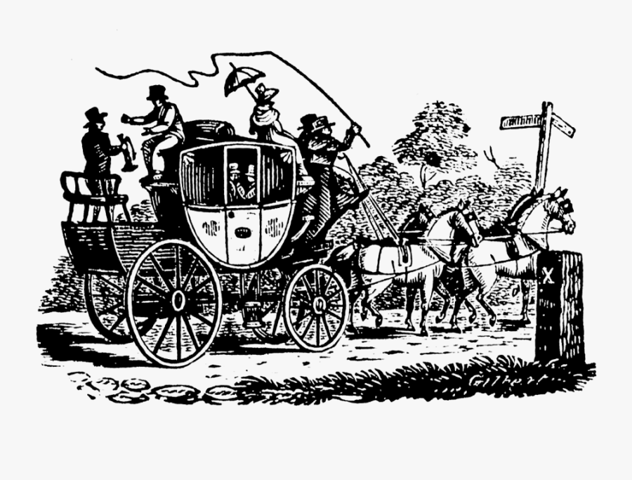 Wagon Clipart Victorian - Locomotive, Transparent Clipart