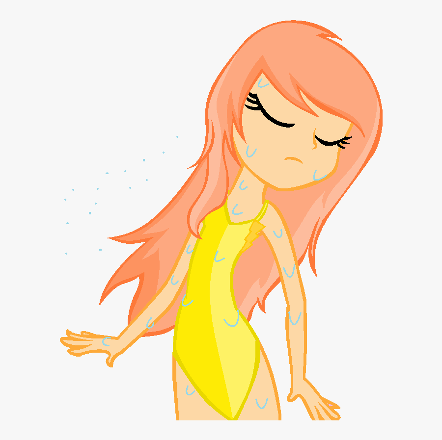 Clipart Swimming Little Girl - Swimming Girl Deviantart, Transparent Clipart