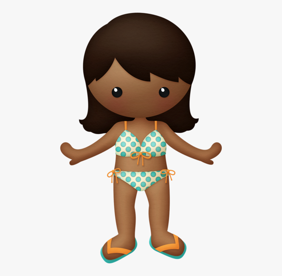 Transparent Beach Snowman Clipart - Swimming Pool Party Cartoon Png, Transparent Clipart