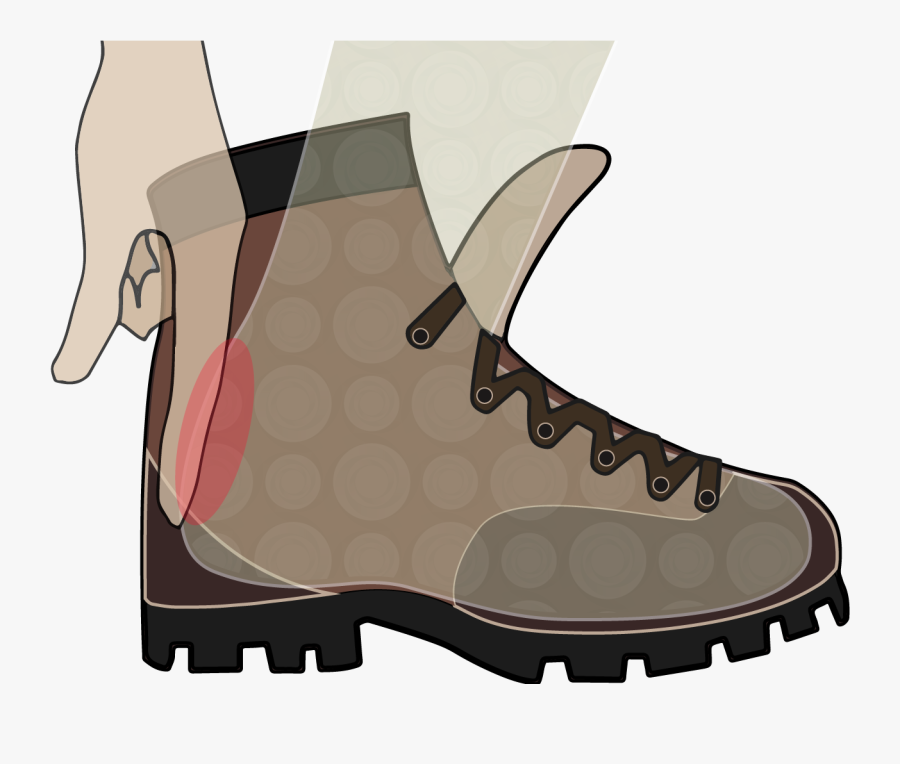Clipart Shoes Tie Shoe - Work Boots, Transparent Clipart