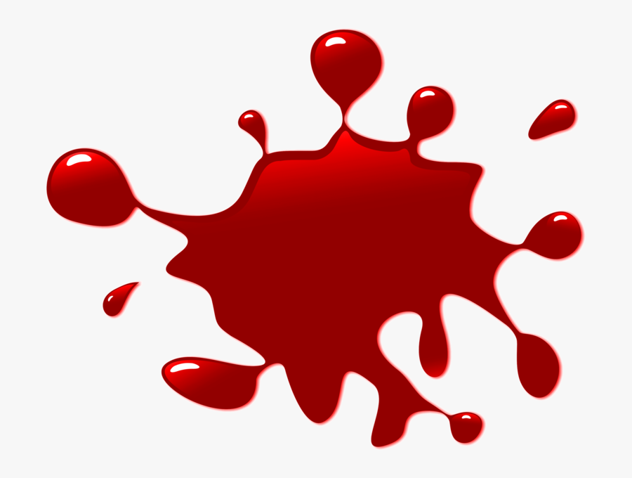 Blue Paint Splatter Clipart, Transparent Clipart