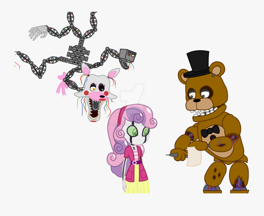 Svg Transparent Gloves Vector Freddy - Mlp Sweetie Belle Robot, Transparent Clipart