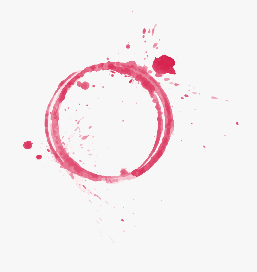 Ink Watercolor Painting Hand - Transparent Watercolor Circle Png, Transparent Clipart