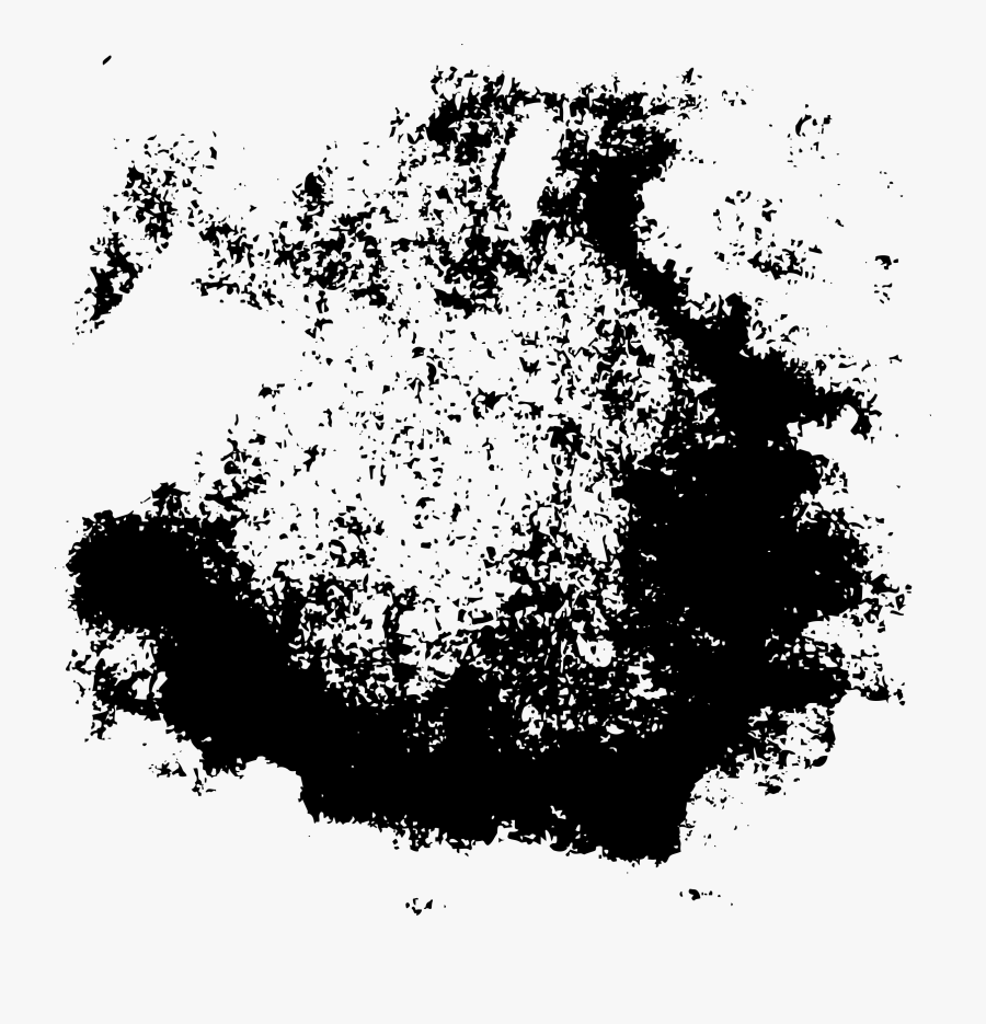 Paint Clipart Smudge - Black Ink Smudge Transparent, Transparent Clipart