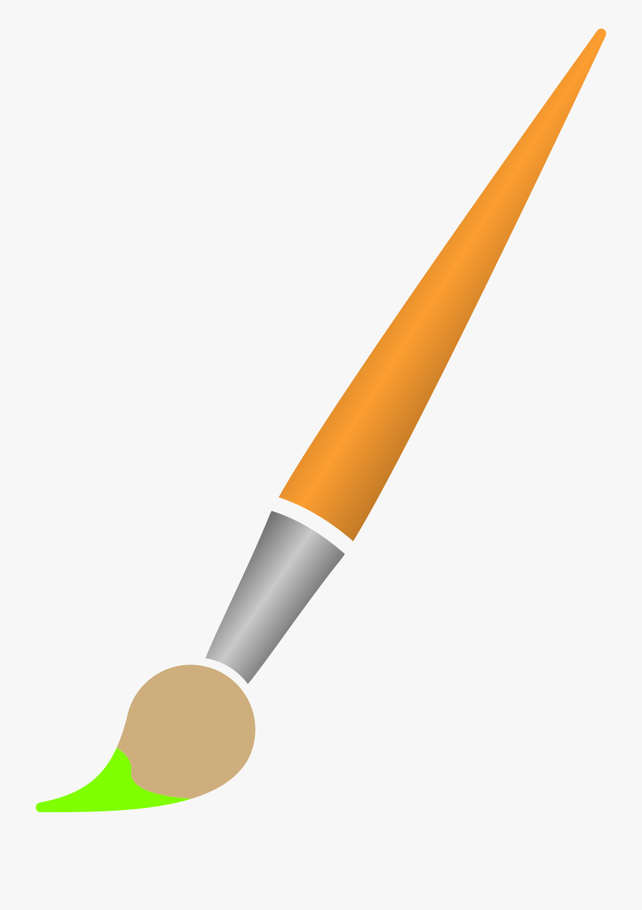 Paintbrush Clip Art - Pink Paint Brush Clip Art, Transparent Clipart