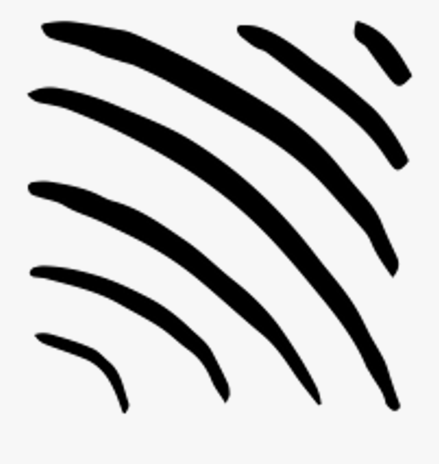 Black Ink Brush Stroke - Burst Doodles Png, Transparent Clipart