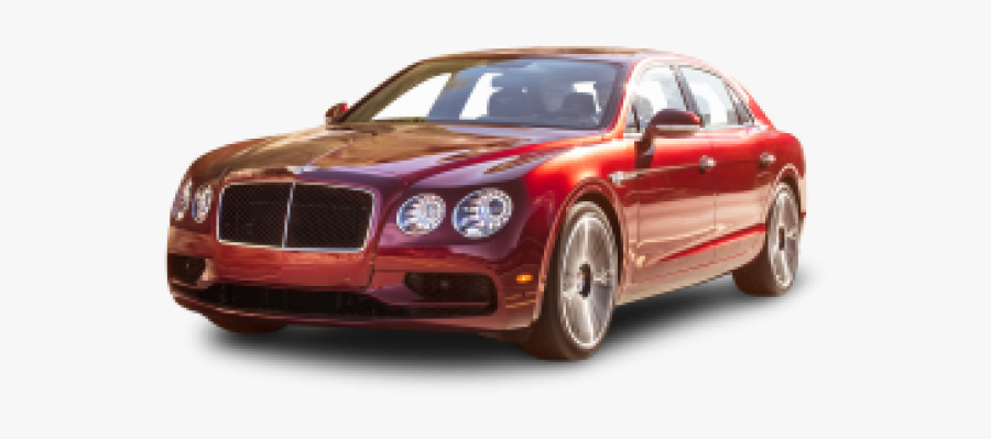 Bentley Clipart Luxury Car - 2018 Bentley Flying Spur Red, Transparent Clipart