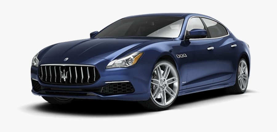 Maserati Quattroporte 2018 Black, Transparent Clipart