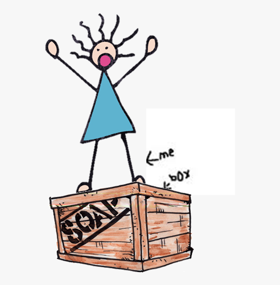 Central Park, Proceed With Caution - Soap Box Clip Art, Transparent Clipart