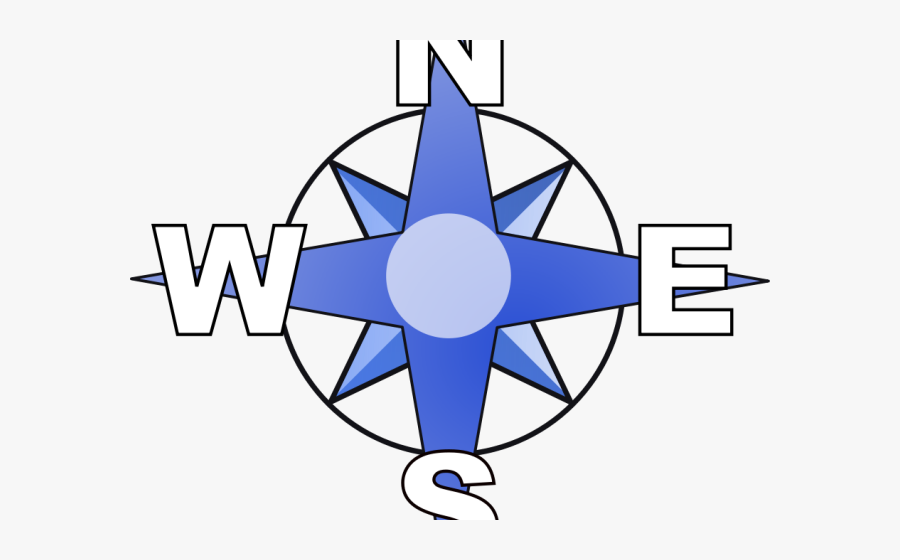 Compass Rose Clip Art, Transparent Clipart
