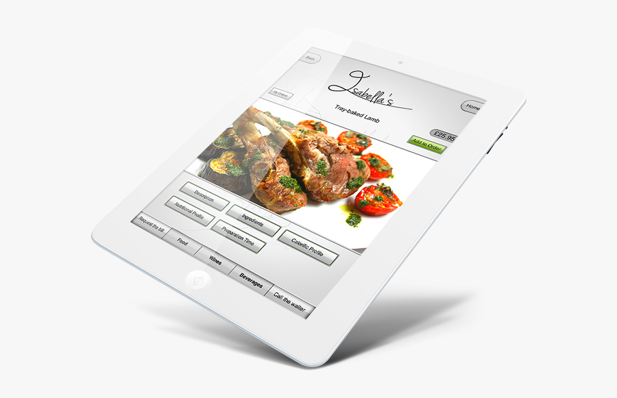 Other Menu Can Match - Tablet Computer, Transparent Clipart