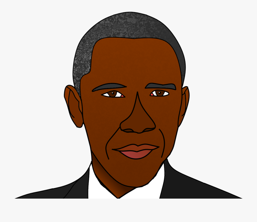 Obama Cartoon Png - Gentleman, Transparent Clipart