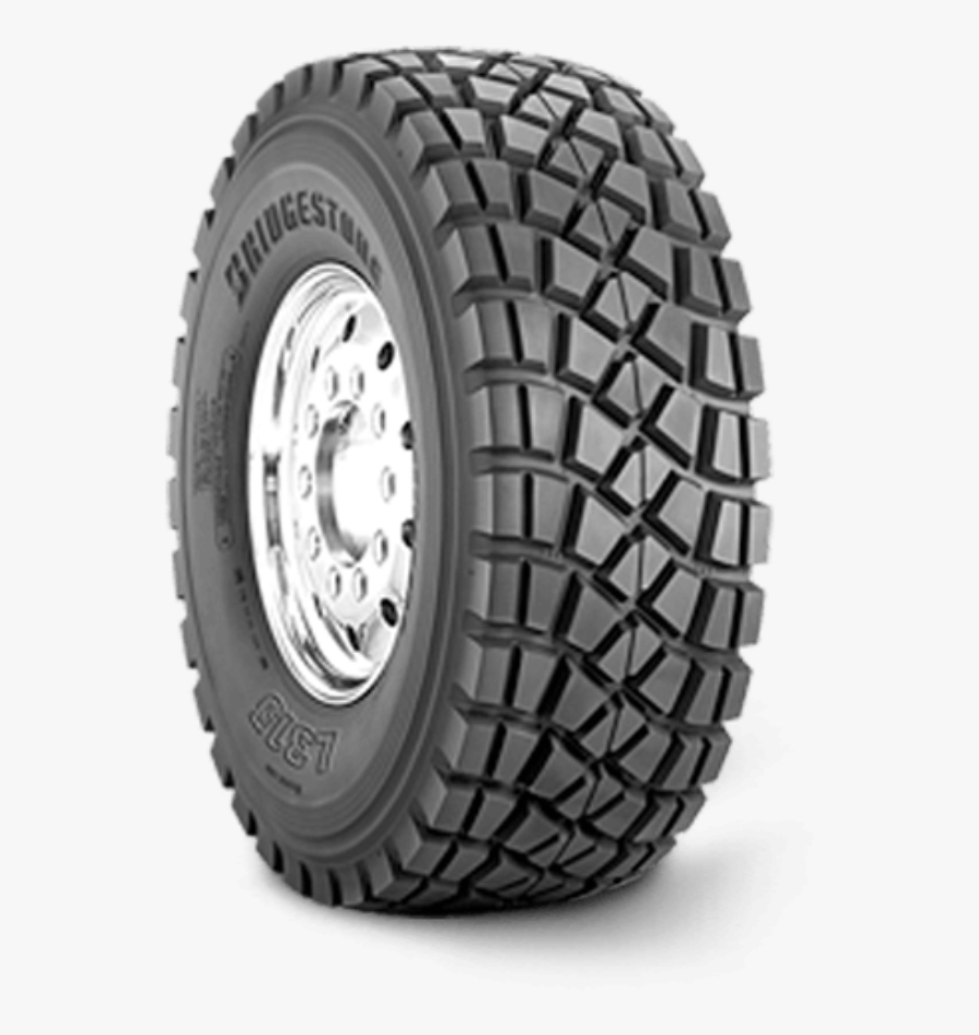 Bridgestone Commercial L315 Tire - 385 65 R 22.5, Transparent Clipart