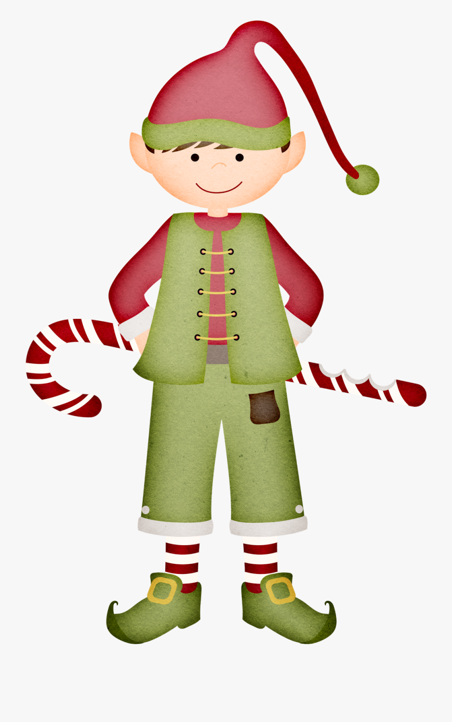 Elfen Weihnachten Clipart, Transparent Clipart