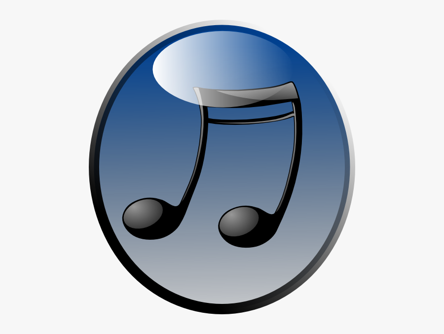 Music Button Sm Svg Clip Arts - Music Button, Transparent Clipart