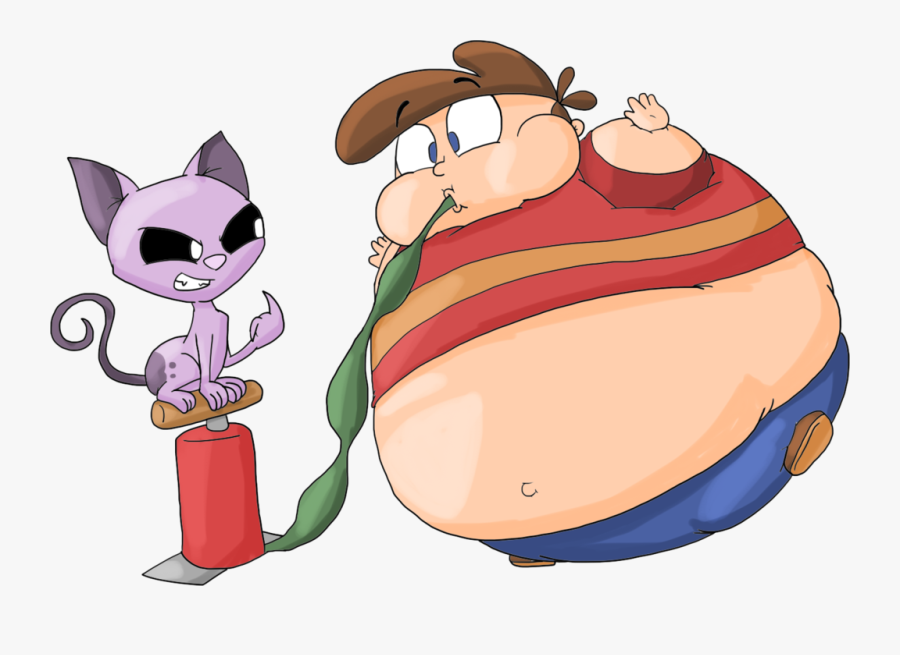 Prisonsuit-rabbitman 132 21 Mr Kat Inflates Coop By - Kid Vs Kat Coop Fat, Transparent Clipart