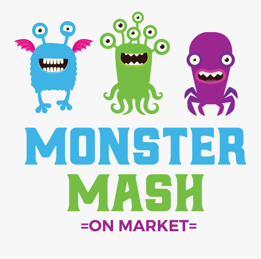 Monster Mash On Market, Transparent Clipart