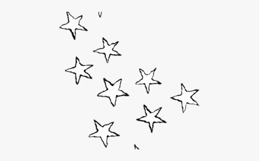 Falling Stars Clipart Draw - Stars Clipart, Transparent Clipart