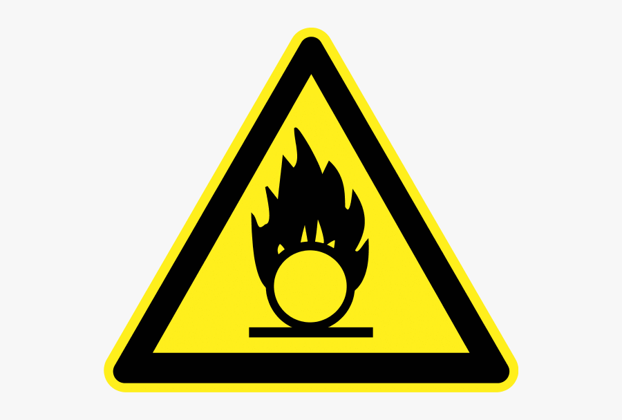 Cent Sign Warning Clipart - Flammable Sign Vector, Transparent Clipart