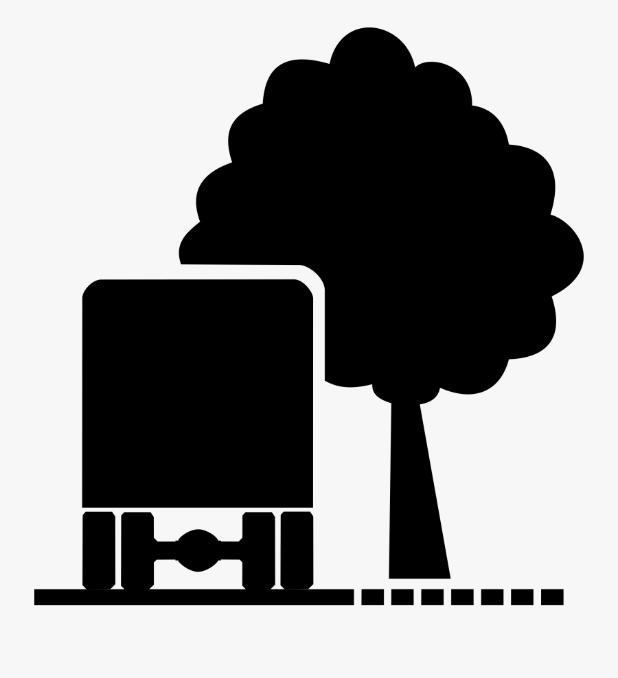 Traffic Regulations Stra Enverkehrs - Verkehrsschild Baum, Transparent Clipart