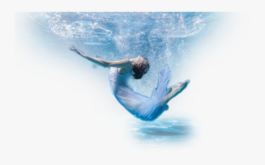 Ftestickers Swimming Girl Freetoedit - Girl, Transparent Clipart