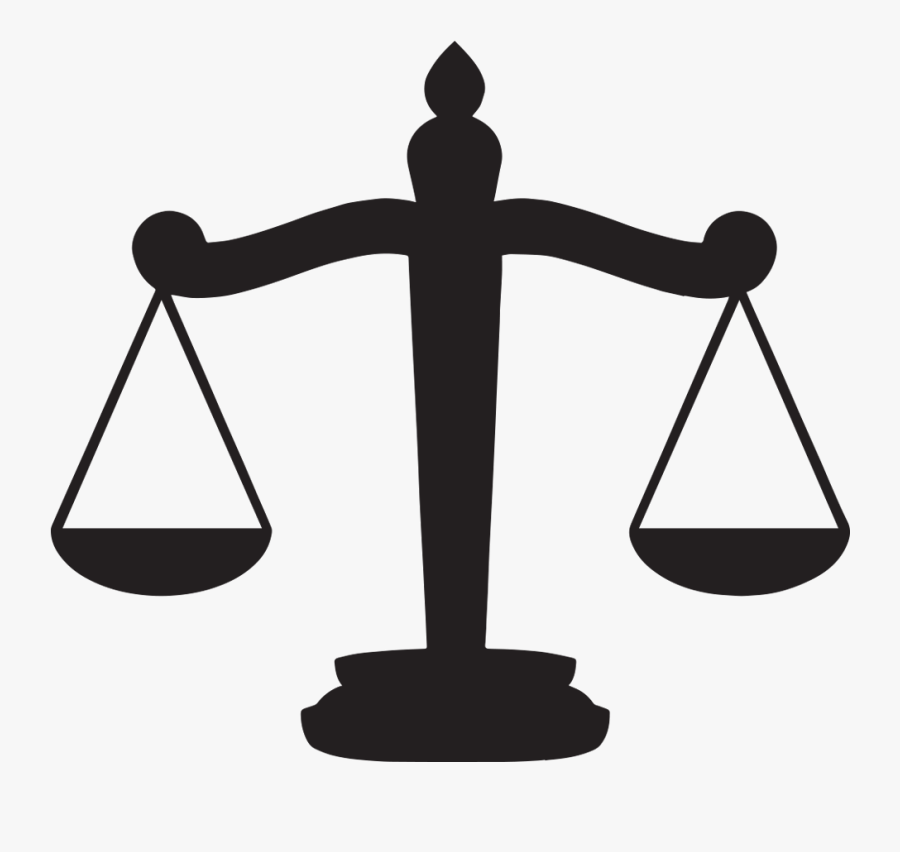 Measuring Scales Clip Art - Scales Of Justice Clipart, Transparent Clipart