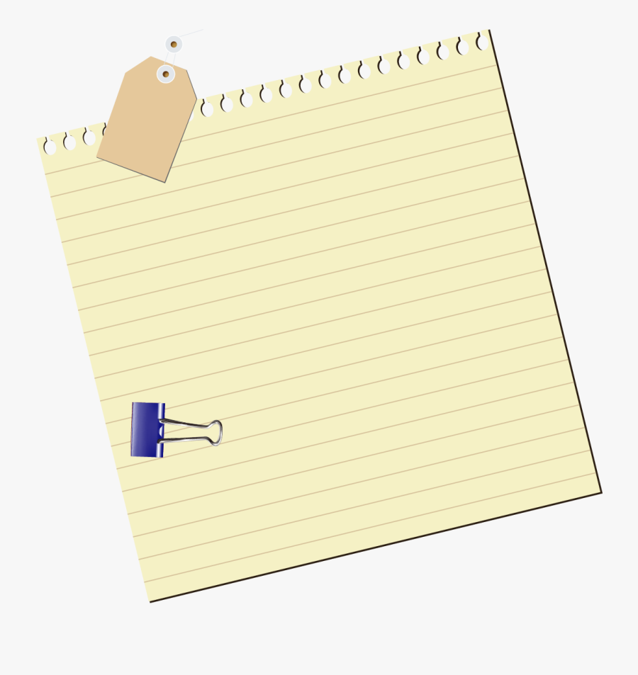 Notebook Background Png - Illustration, Transparent Clipart