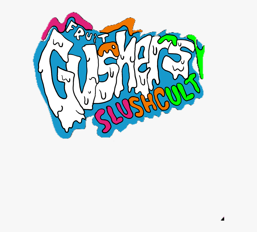 Slushcult Slushie Cult Skateboardsticker Skateboard - Slushcult Gushers, Transparent Clipart