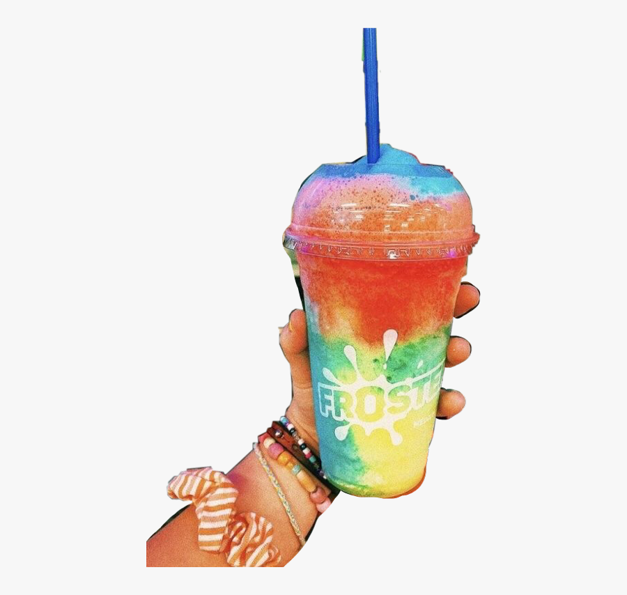 Slushie Freetoedit - Frozen Carbonated Beverage, Transparent Clipart