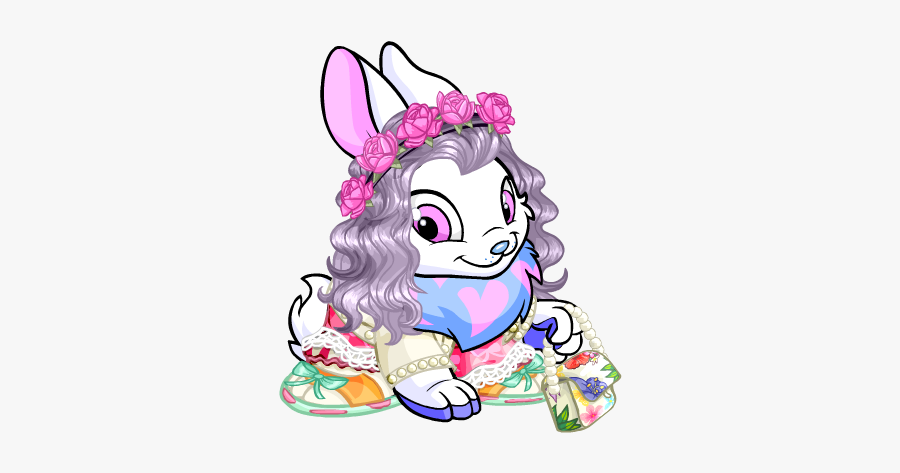 Red Cybunny, Transparent Clipart