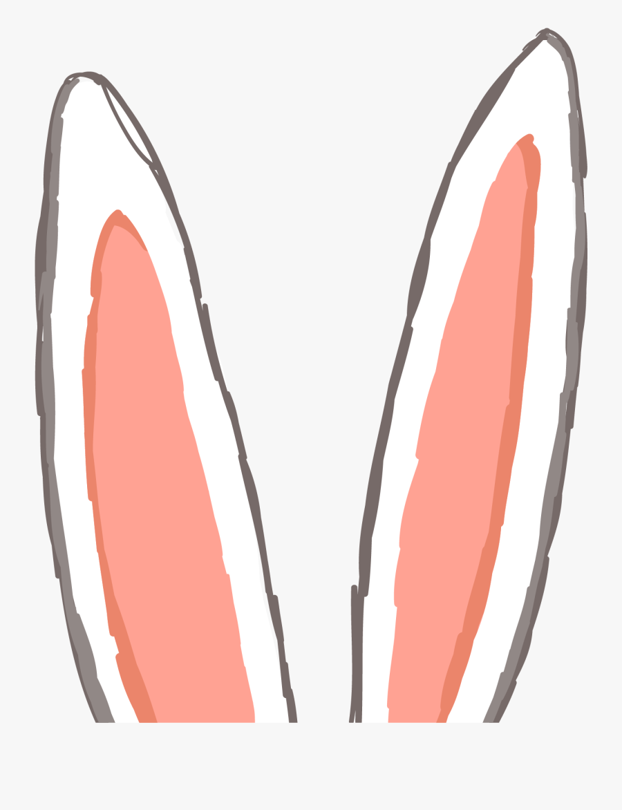 Ear Rabbit Computer File Transprent Png Free - Transparent Background Bunny Ears Png, Transparent Clipart