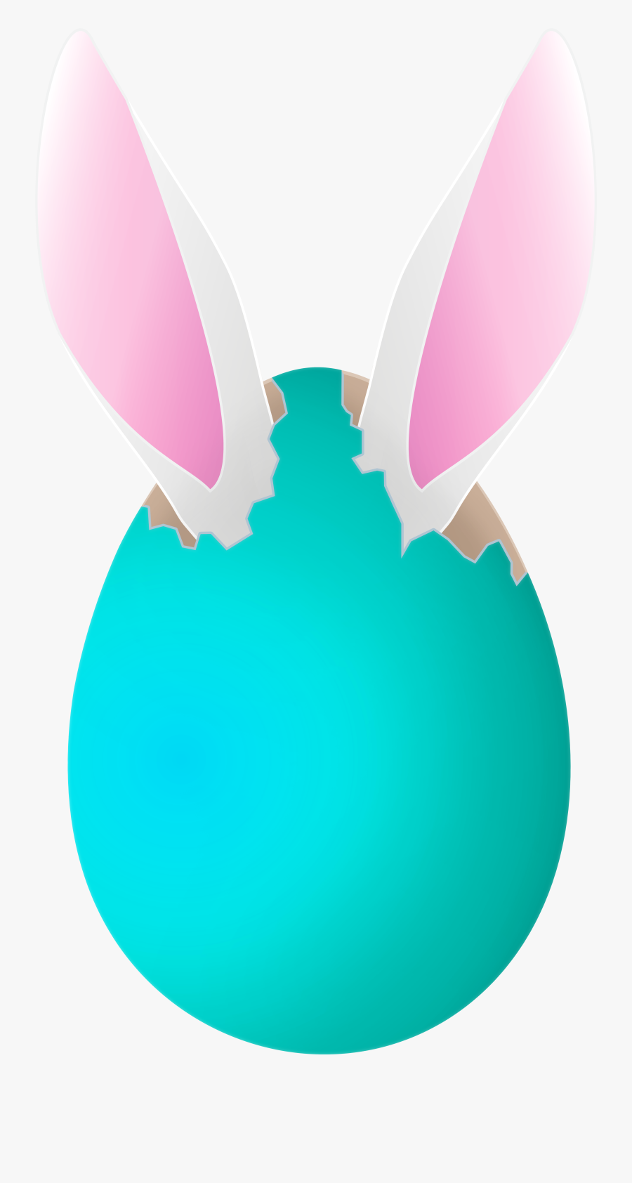 Bunny Ears Clipart Blue - Illustration, Transparent Clipart
