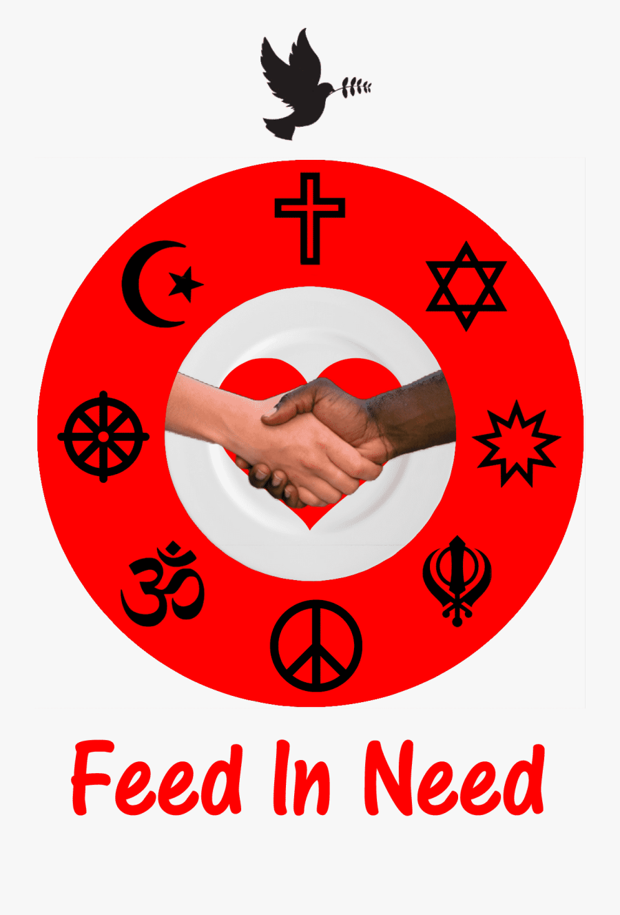 Feed In Need - Logo Interreligious Dialogue, Transparent Clipart