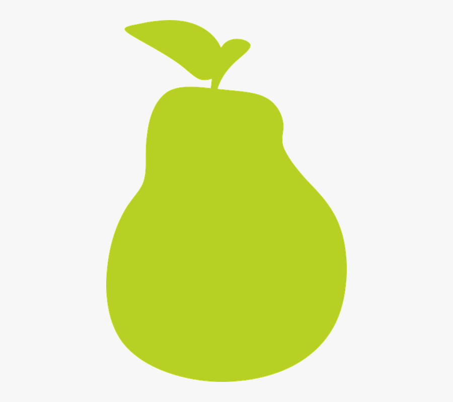 Green Pear Png - ผล ไม้ ลูก เดียว, Transparent Clipart