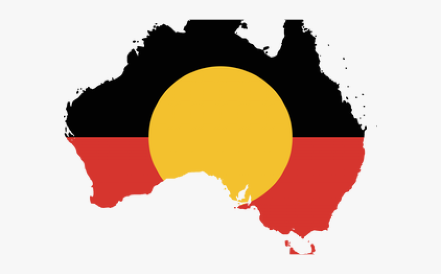Australian Aboriginal Flag Png, Transparent Clipart