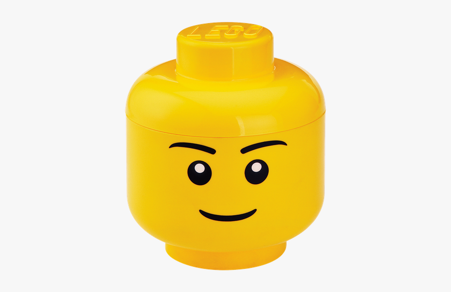 Lego Head Png - Lego Storage Head, Transparent Clipart