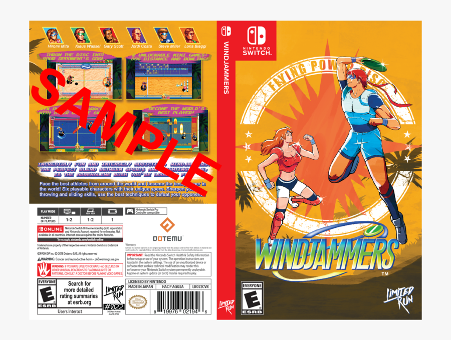 Windjammers Limited Run Switch, Transparent Clipart
