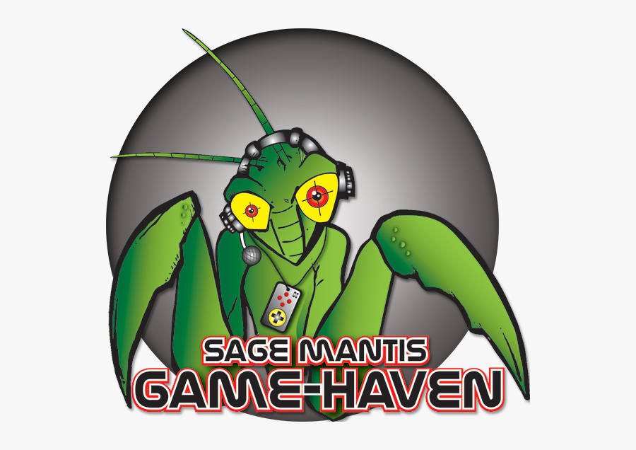 Sage Mantis Game Haven, Transparent Clipart