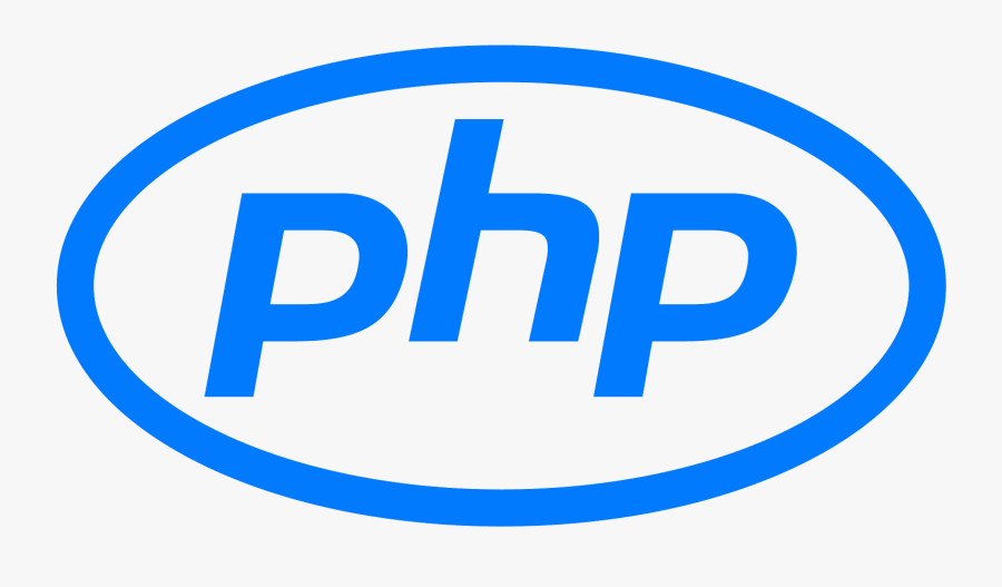 Php Logo Blue, Transparent Clipart