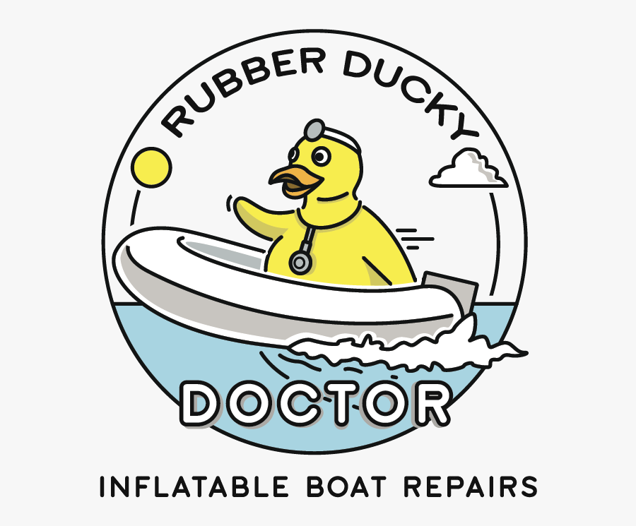 Rubber Duck Doctor Logo - Dinghy, Transparent Clipart