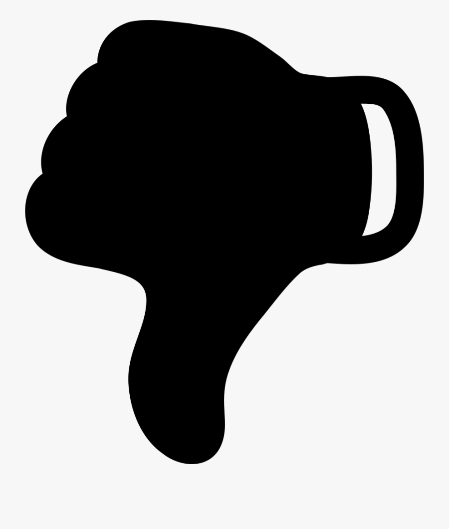 Dislike Png - Mano Con Pulgar Abajo Png, Transparent Clipart