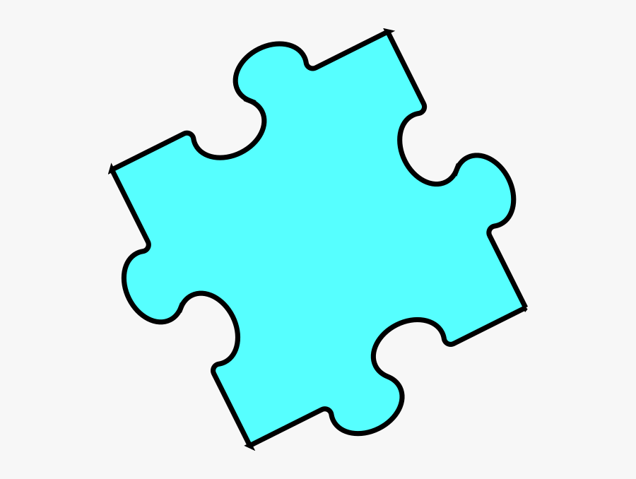Green Puzzle Piece Clip Art, Transparent Clipart