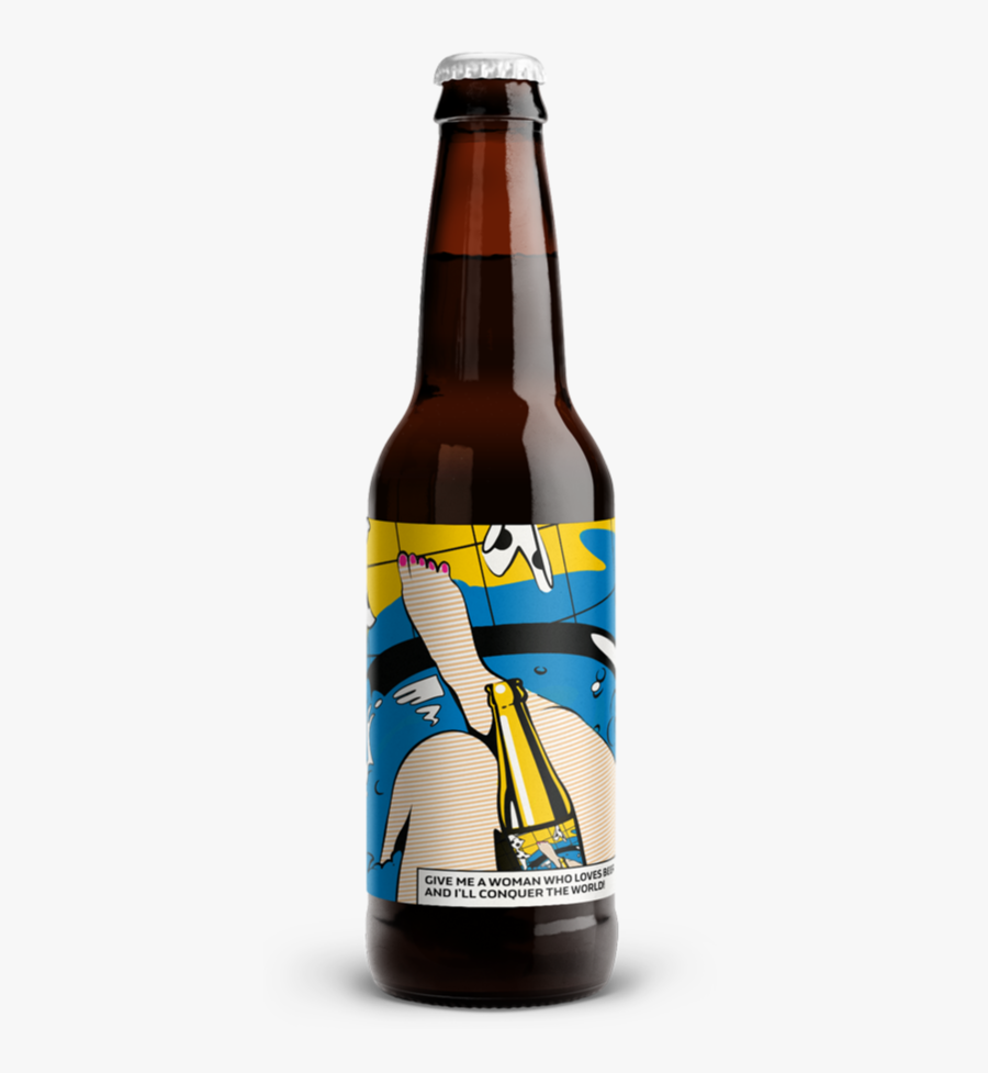 Drinking Clipart Craft Beer Bottle - Beer Bottle, Transparent Clipart