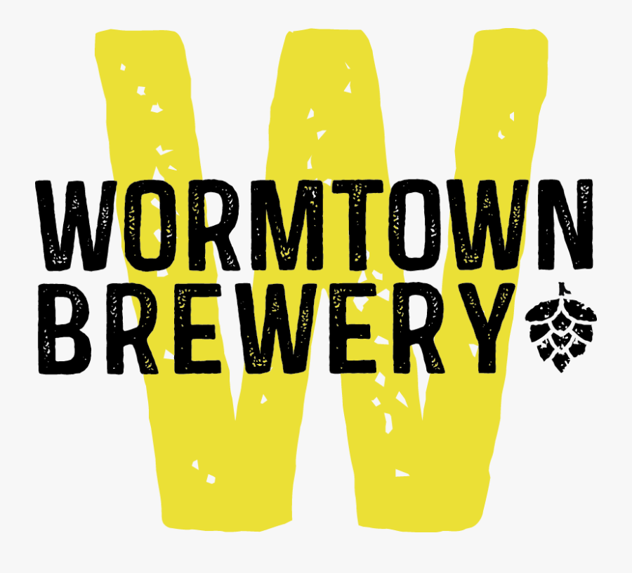 Wormtown Lgo 2color - Wormtown Brewery Logo, Transparent Clipart