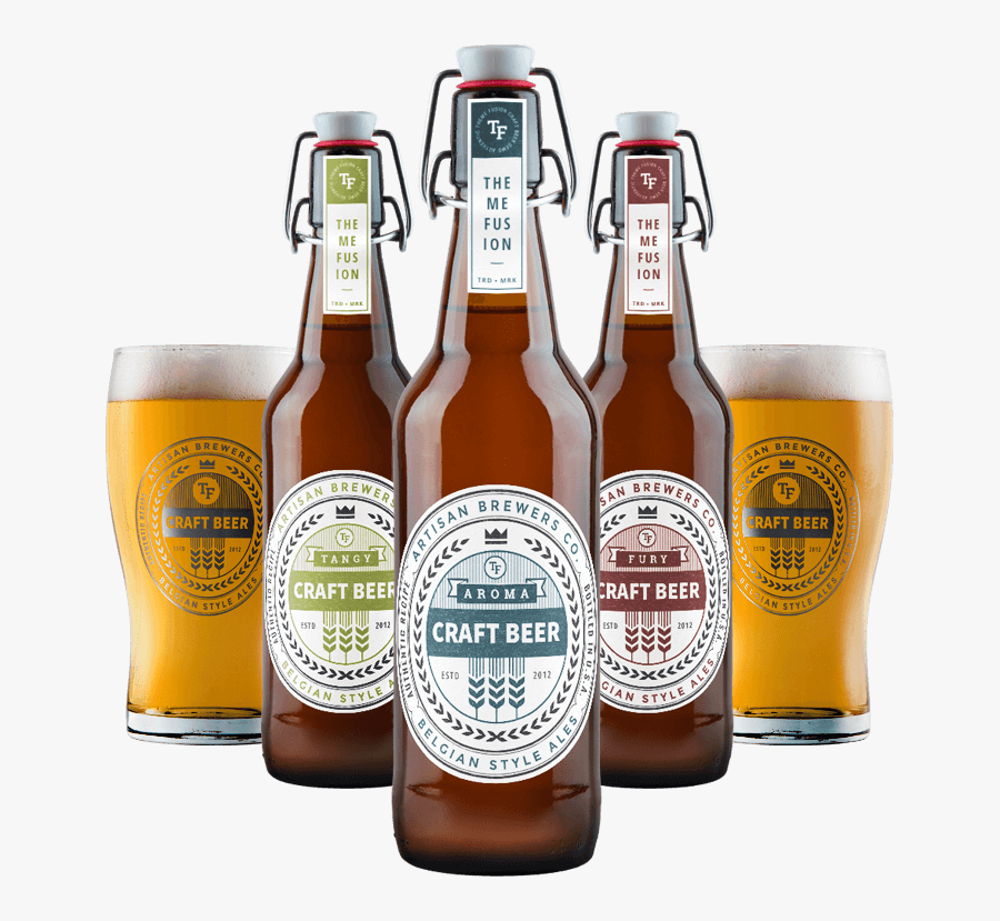 Craft Wp Quisque Ultricies - Beer Bottle, Transparent Clipart