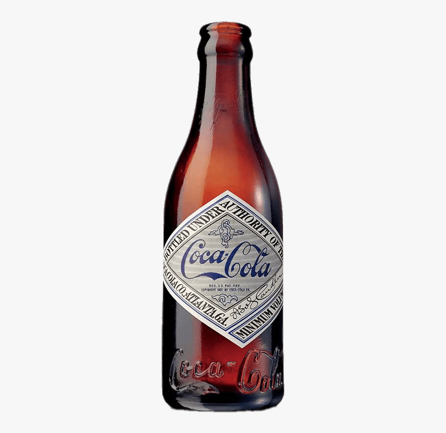 Vintage Coca Cola Bottle - Coca Cola Bottle Retro, Transparent Clipart